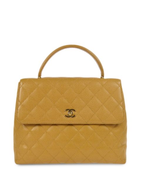 CHANEL 2000 medium Kelly diamond-quilted handbag bag Women