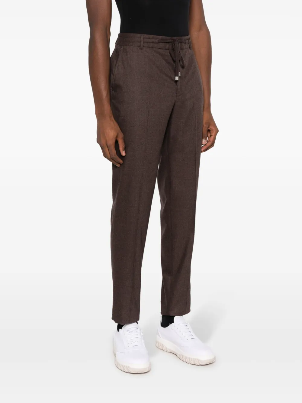 Giorgio Armani High waist broek Grijs