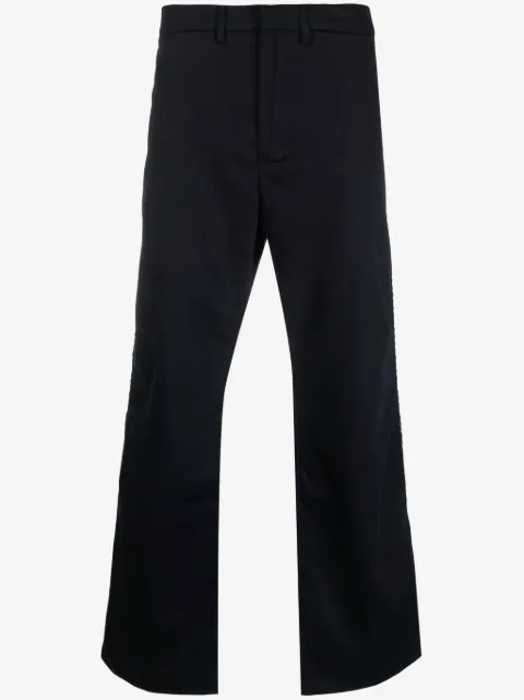 Wales Bonner studded cotton bootcut trousers