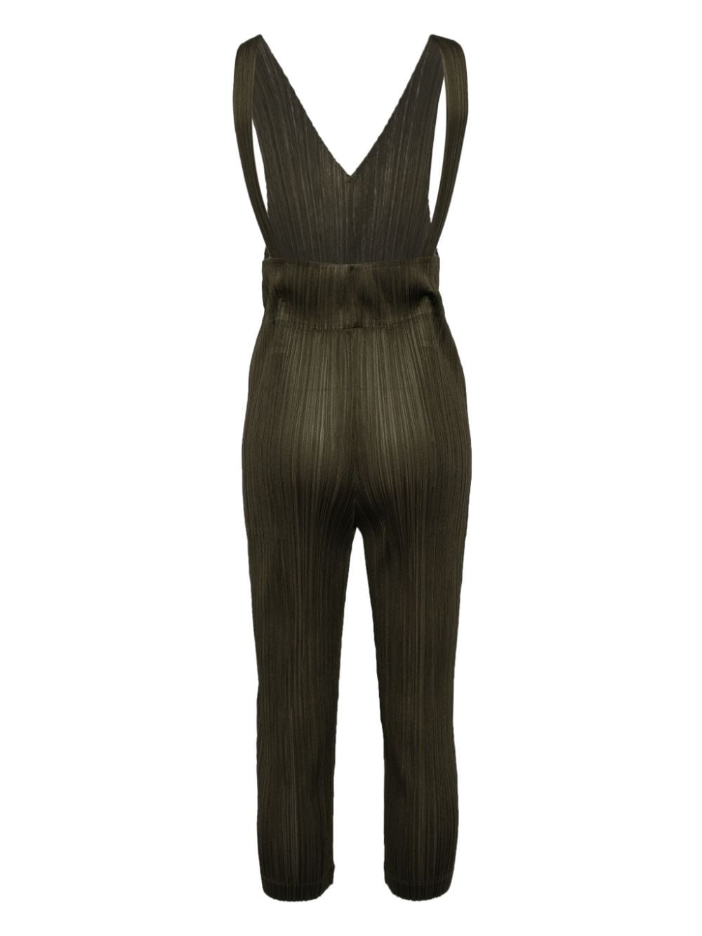 Pleats Please Issey Miyake Monthly Colors pleated jumpsuit - Groen
