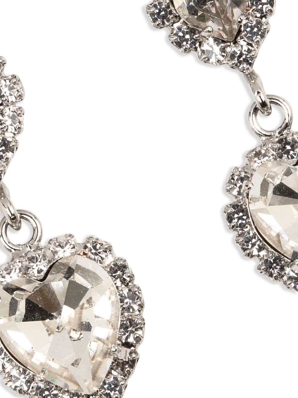 Shop Jennifer Behr Haven Crystal Earrings In Silver