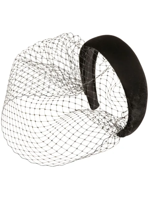 Jennifer Behr Kate Voilette velvet headband 