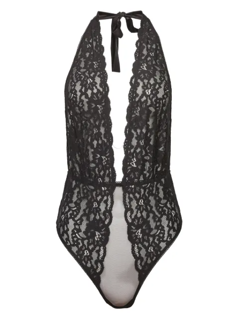 Fleur Du Mal Charlotte halterneck teddy