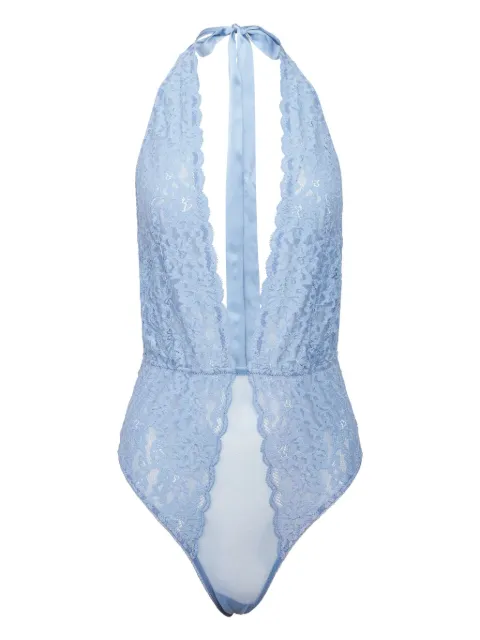 Fleur Du Mal Charlotte halterneck teddy