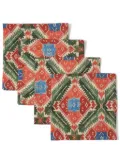 Cabana Skyros linen napkins (set of 4) - Red