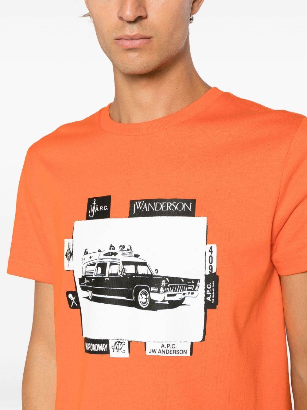 JW Anderson logo-print Cotton T-shirt - Farfetch