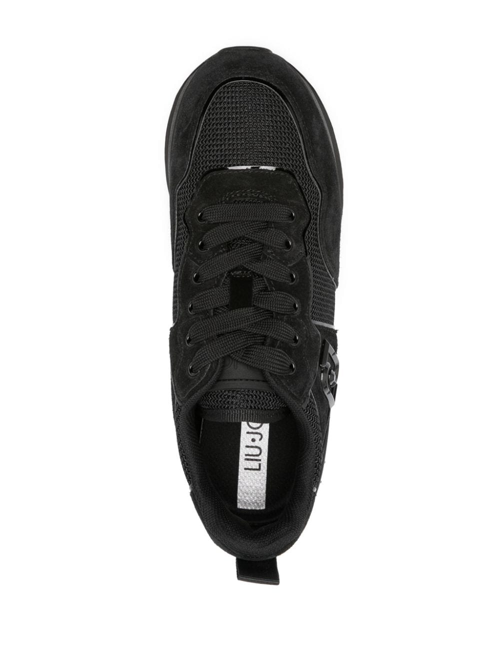 LIU JO Maxi Wonder 52 flatform sneakers Black
