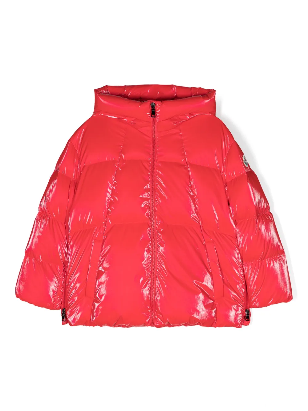 Moncler Enfant Gewatteerd jack Rood