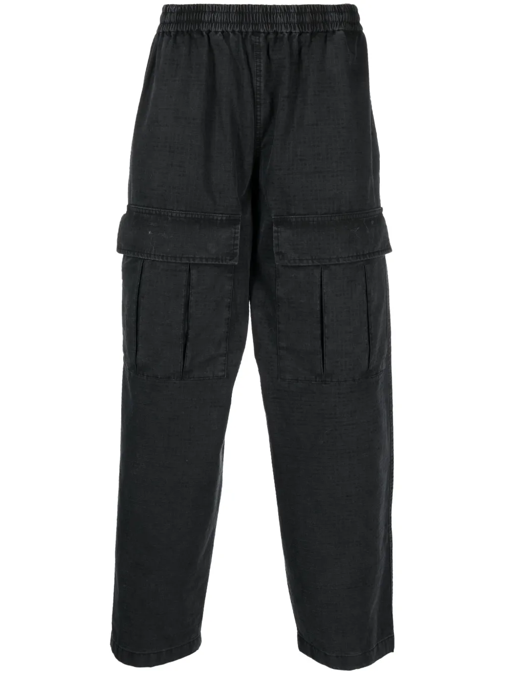 Acne Studios mir-rise straight-leg cargo trousers | Black | Image 1
