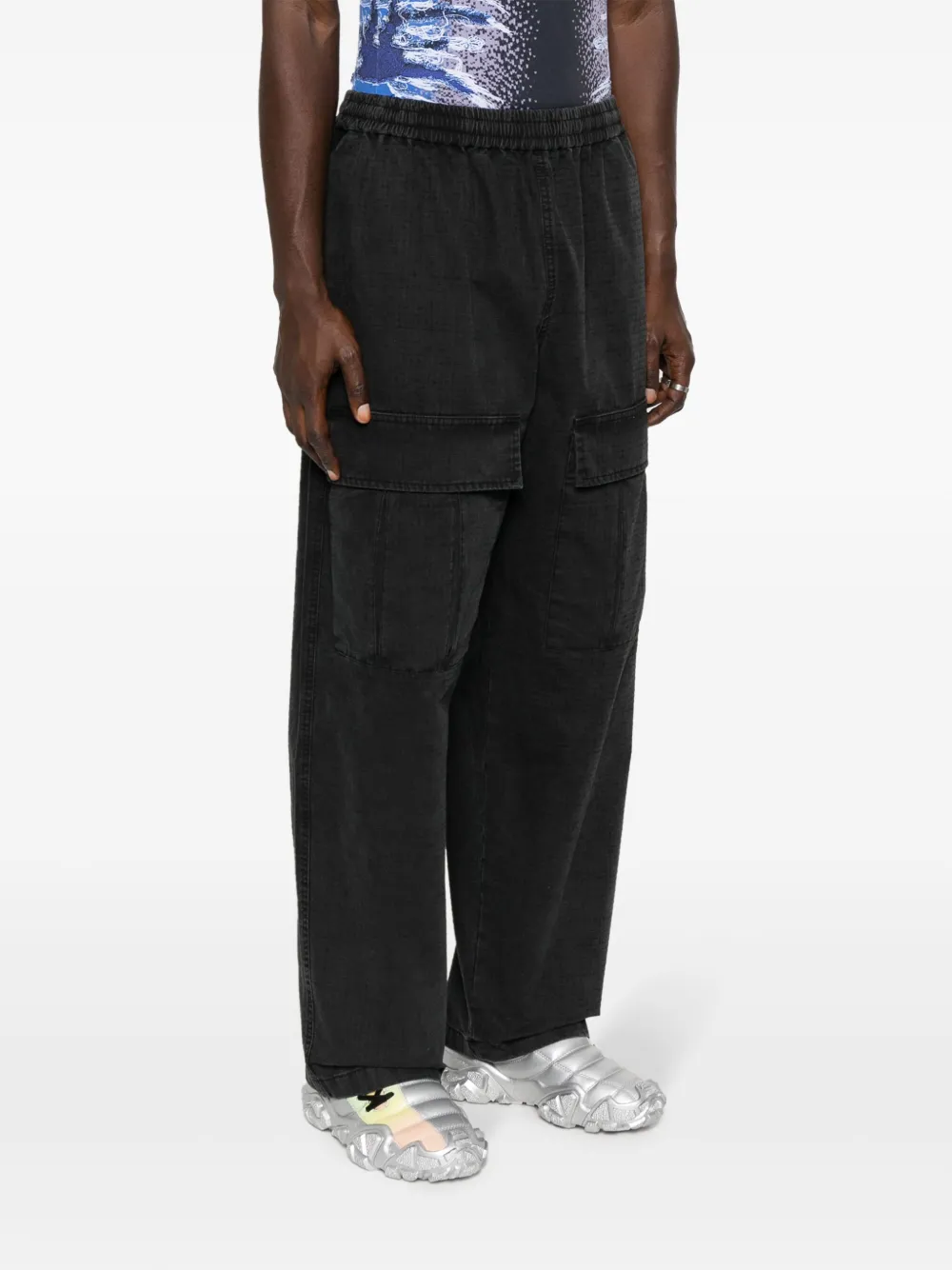 Acne Studios Straight broek Zwart