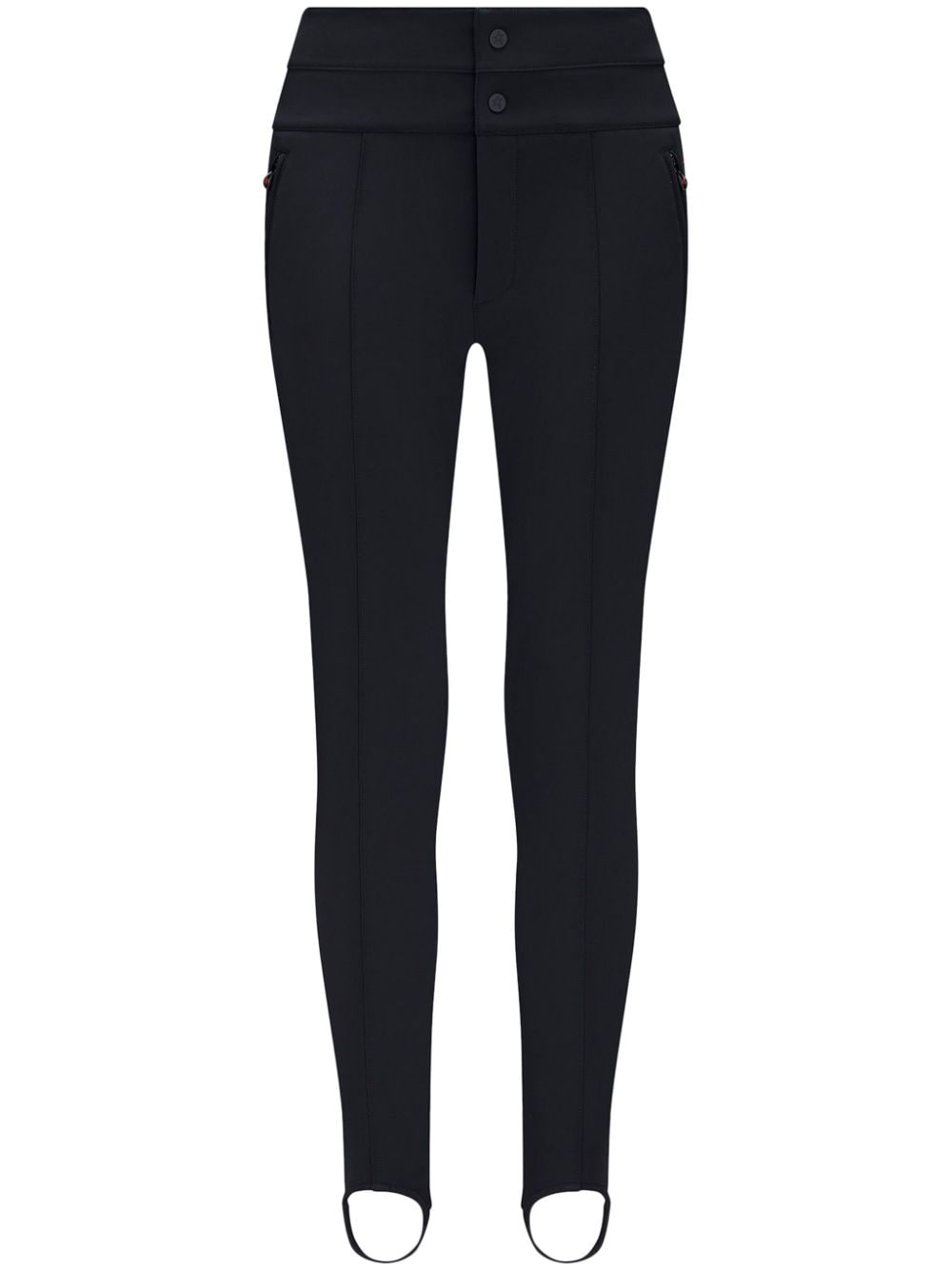 Shop Perfect Moment Aurora High-waisted Skinny Trousers In Black