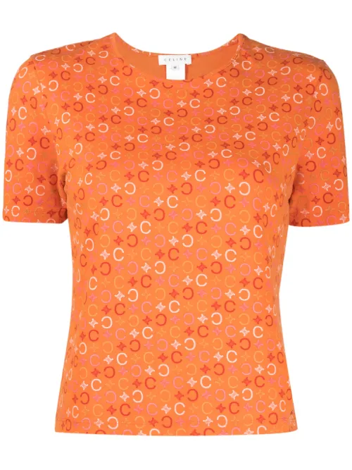 T-shirt à logo Macadam (années 1990-2000) - Céline Pre-Owned - Modalova