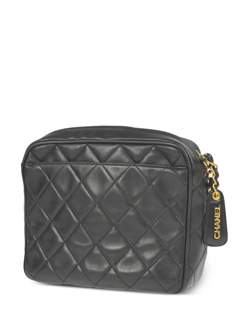 CHANEL Pre-Owned 1995 gewatteerde schoudertas - Zwart