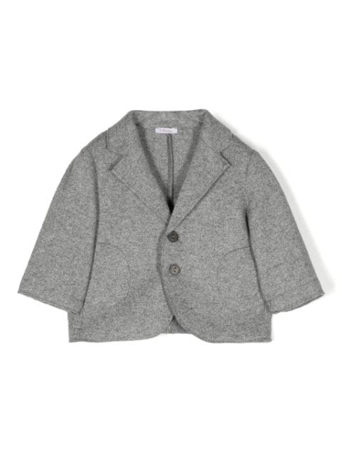 Le Bebé Enfant mélange single-breasted blazer