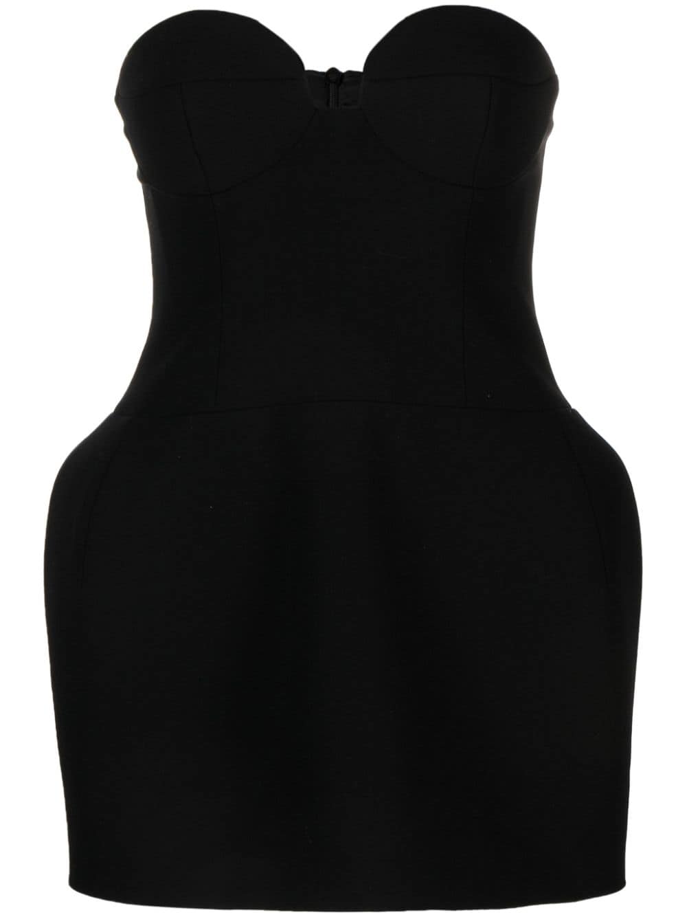 Magda Butrym Corset Peplum Minidress - Farfetch