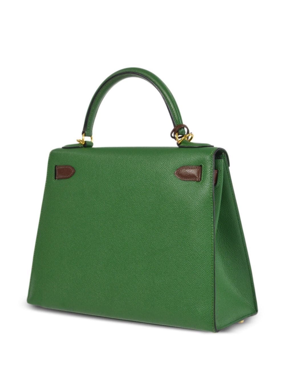 Hermès 2005 pre-owned Kelly 28 Sellier handtas - Groen