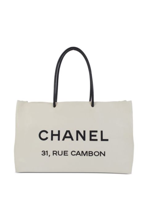 Cheap HOT SALE CHANEL 2008 Essential tote bag Women