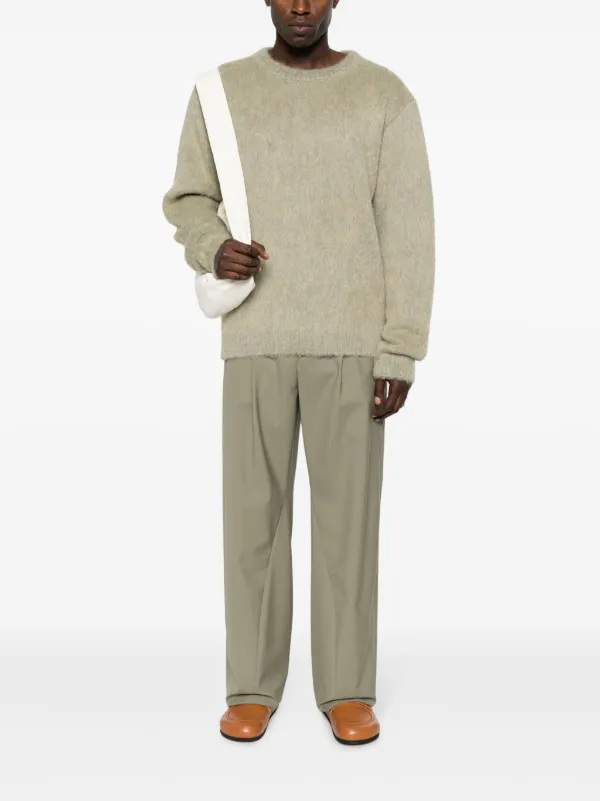 トップス LEMAIRE Crew Neck Jumper Lemaire Crew Neck Jumper | Light Moss | Canoe Club