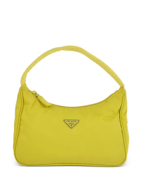 Prada Pre-Owned 1990-2000s handtas met rits en logo