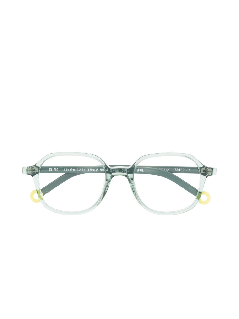 kaleos lunettes de vue brierley 004 à monture oversize - vert