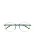 Kaleos Brierley 004 oversize-frame glasses - Green