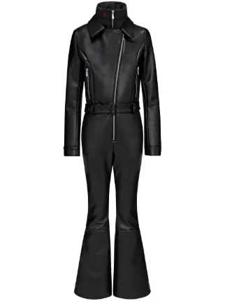 Leather ski suit online
