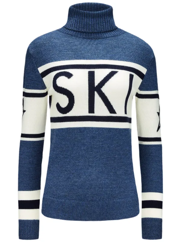 Perfect Moment Schild Sweater | Blue | FARFETCH JO