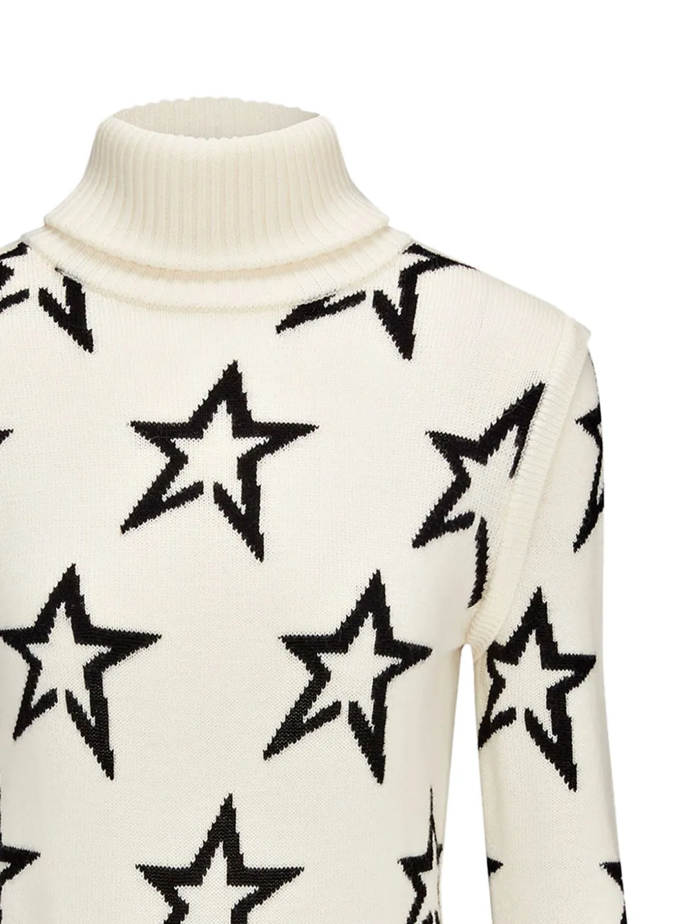 Shop Perfect Moment Aster Merino Wool Jumper In White