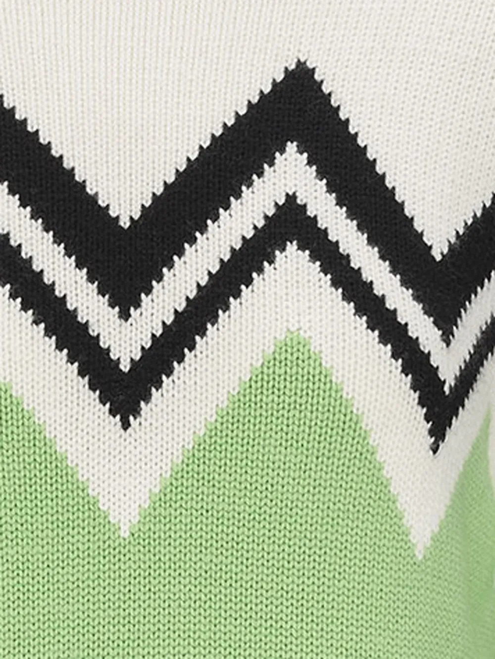 Perfect Moment Intarsia trui - Groen