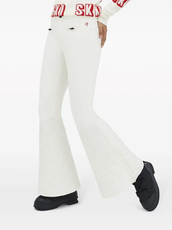 Perfect Moment Cordova Flared Ski Trousers White FARFETCH IN