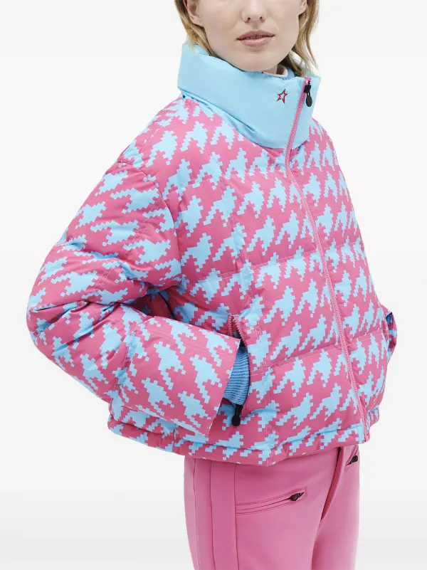 Polka dot ski jacket store