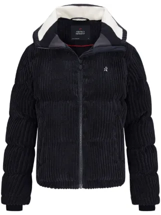 Perfect Moment Jumbo Corduroy Ski Jacket Black FARFETCH AO