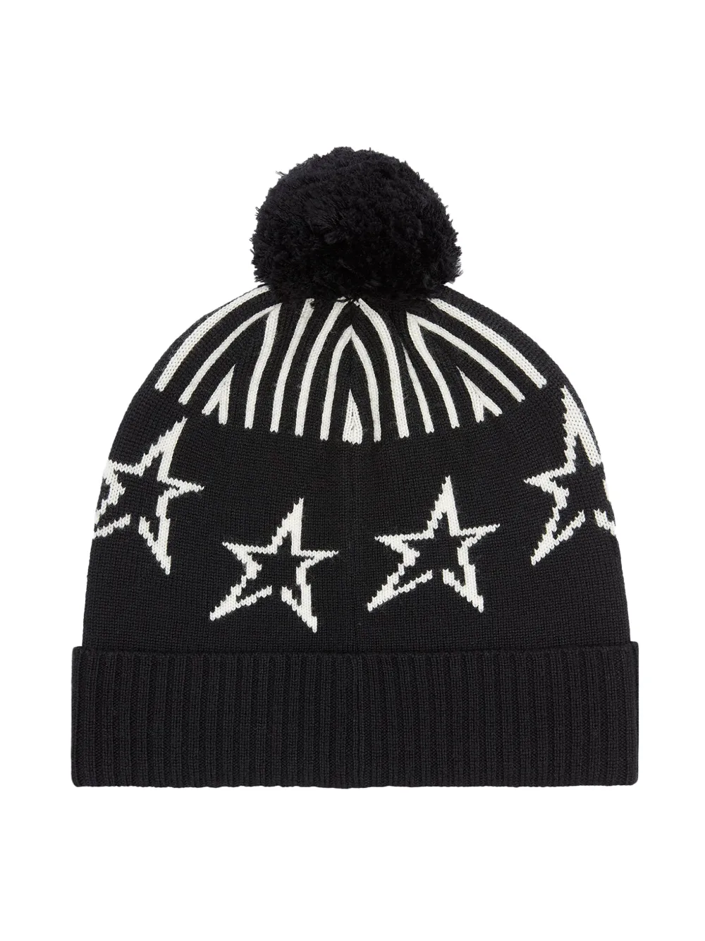 Perfect Moment star-print merino beanie - Zwart