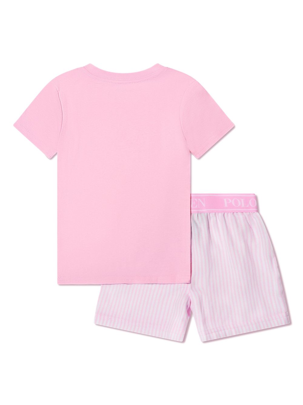 POLO RALPH LAUREN KIDS Gestreepte pyjama - Roze