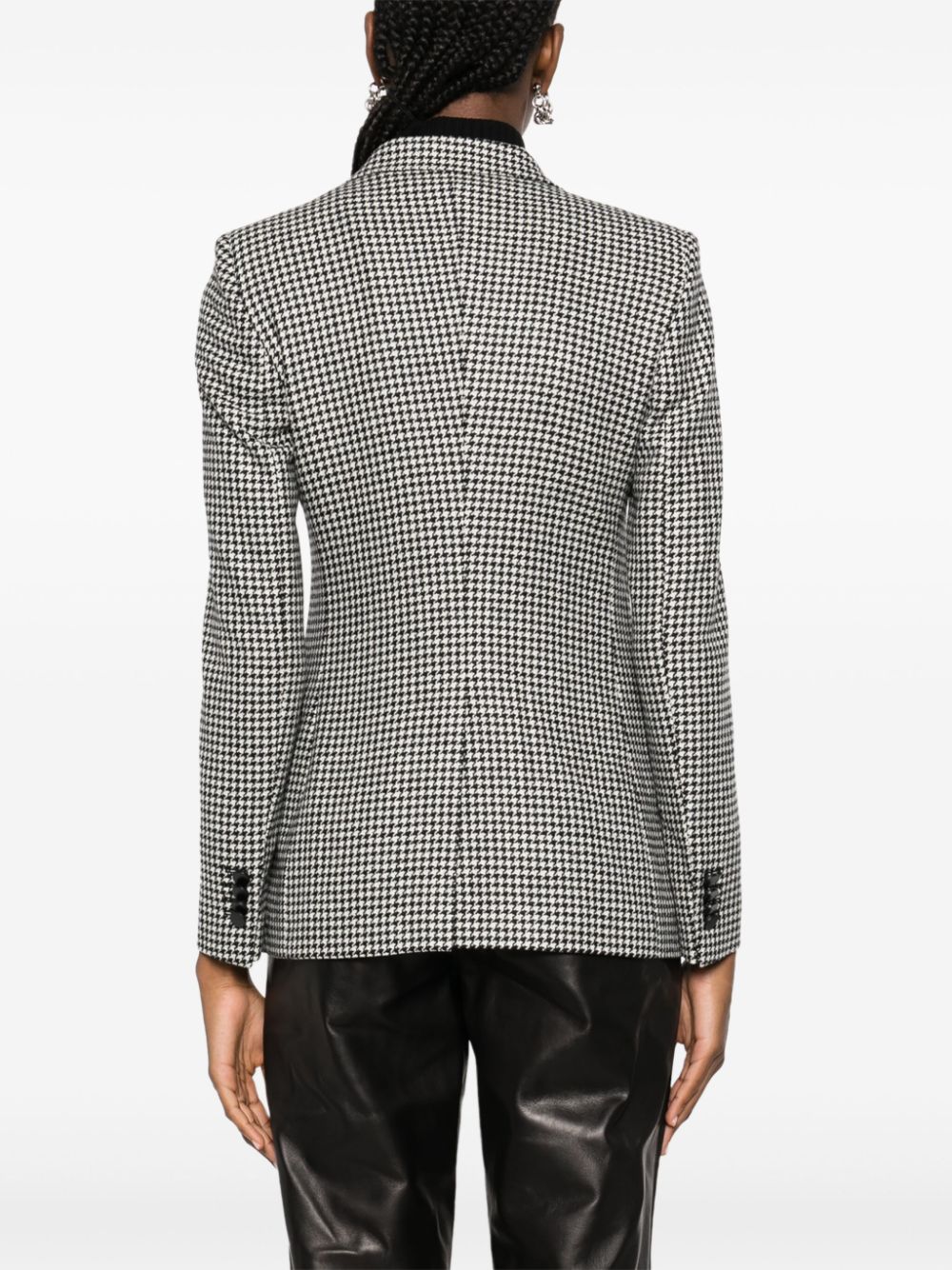 Tagliatore Parigi houndstooth double-breasted blazer Women