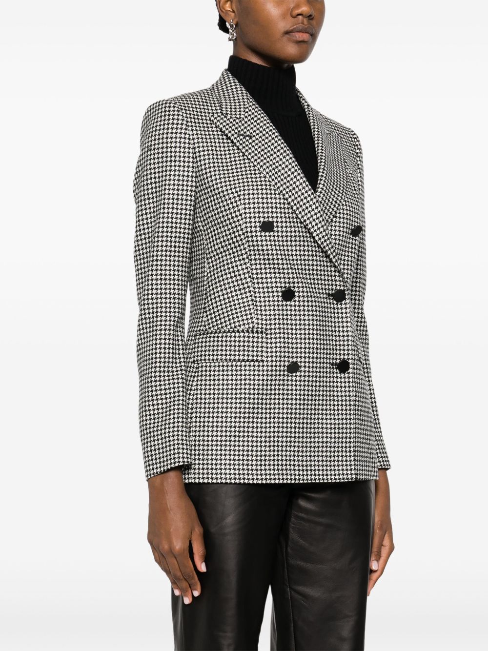 Tagliatore Parigi houndstooth double-breasted blazer Women