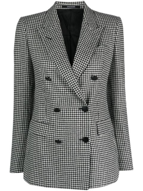 Tagliatore Parigi houndstooth double-breasted blazer Women