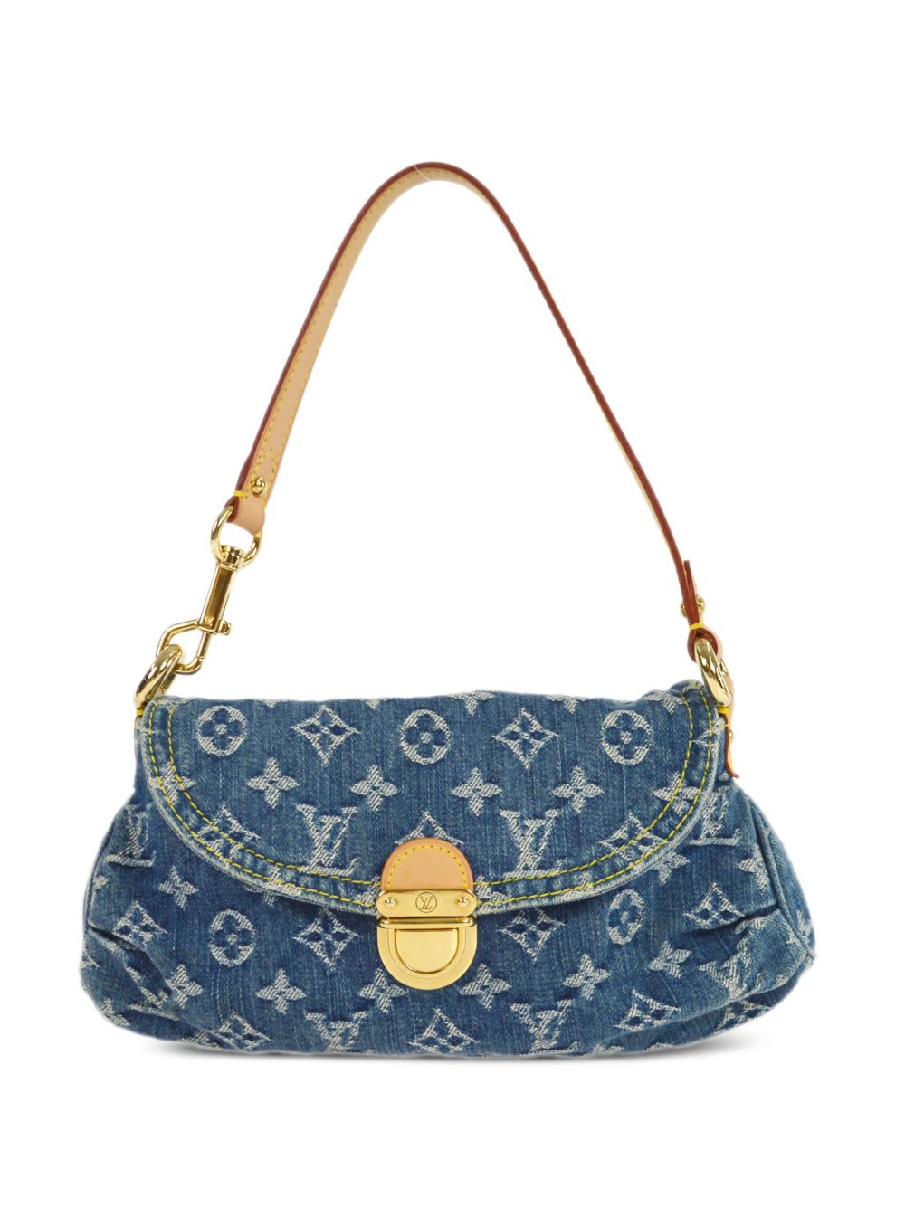 Louis Vuitton Pre-Owned 2005 モノグラム プリーティ デニム 