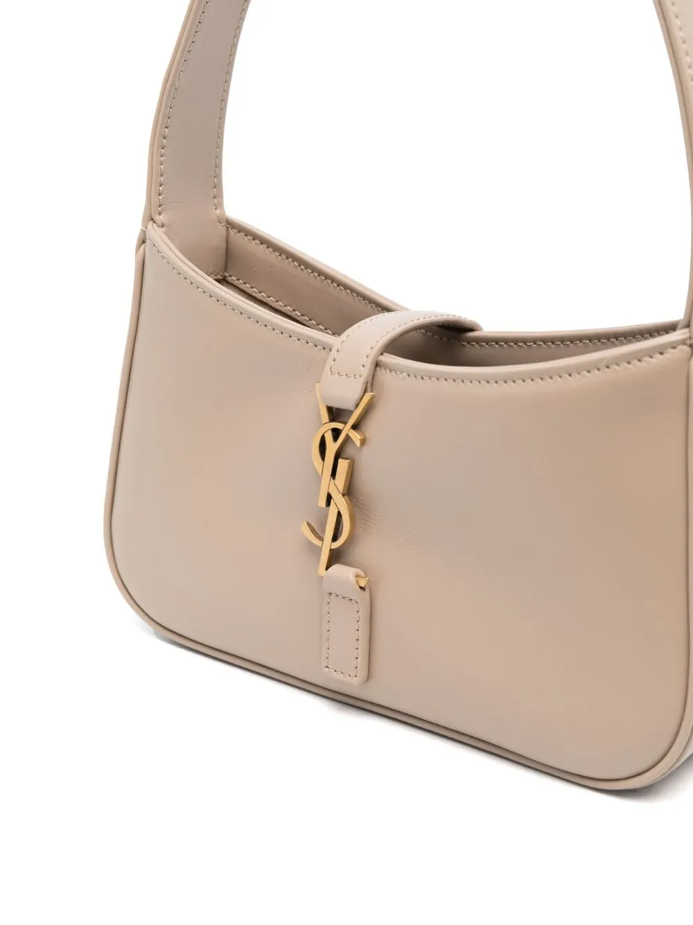 Saint Laurent Hobo kleine shopper Beige