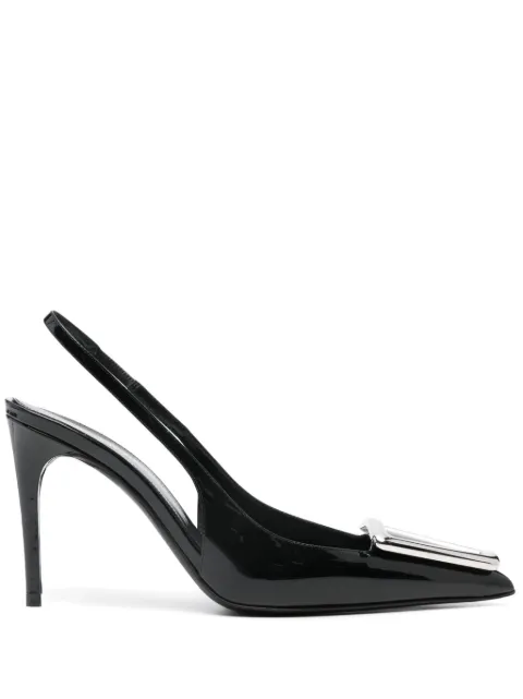 Saint Laurent Avenue 95mm slingback pumps