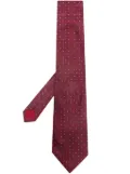 Valentino Garavani Pre-Owned 1990s jacquard silk tie - Purple