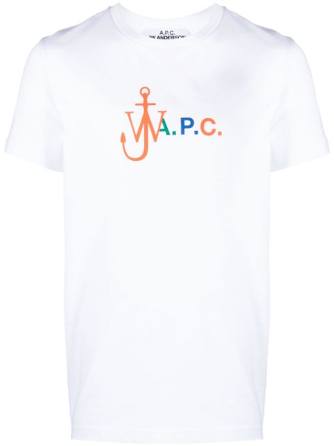 A.P.C. x JW Anderson logo-print T-shirt Women