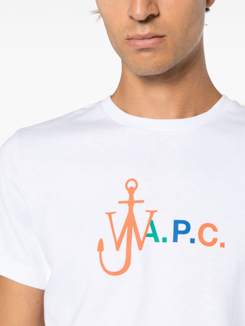 A.P.C. x JW Anderson logo-print T-shirt Women