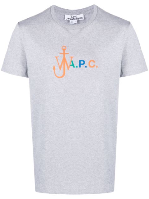 A.P.C. x JW Anderson logo-print T-shirt Women