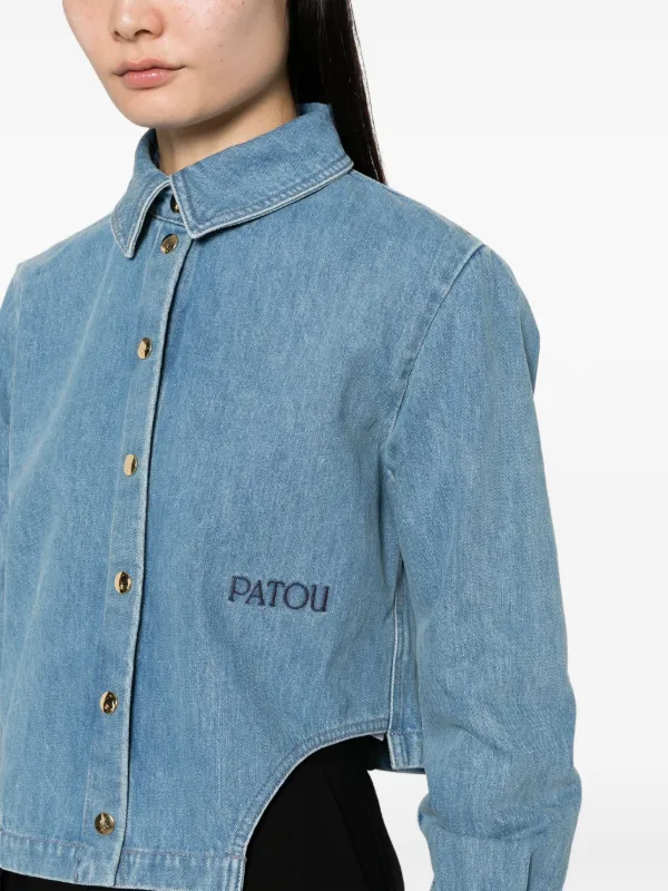 Patou cut-out Denim Jacket - Farfetch