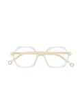 Kaleos Madrigal 004 geometric-frame glasses - Neutrals