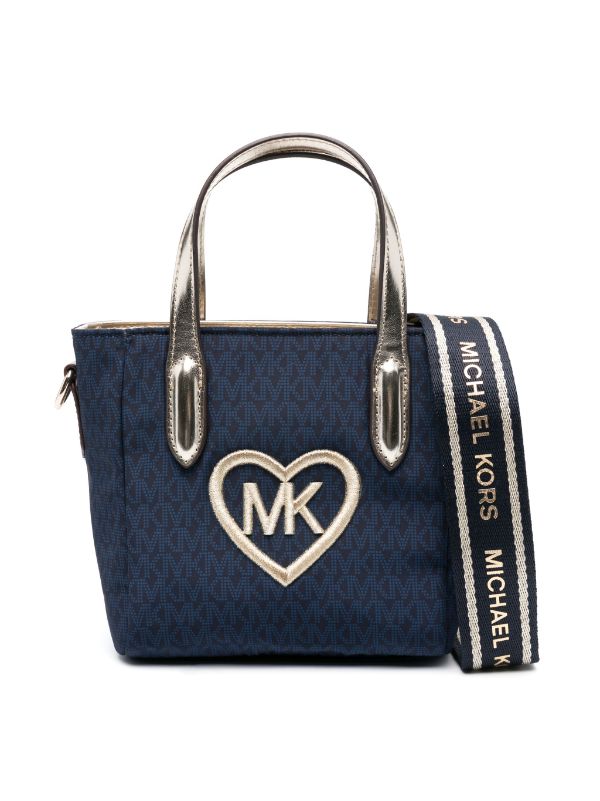 Michael kors monogram clearance handbag silver