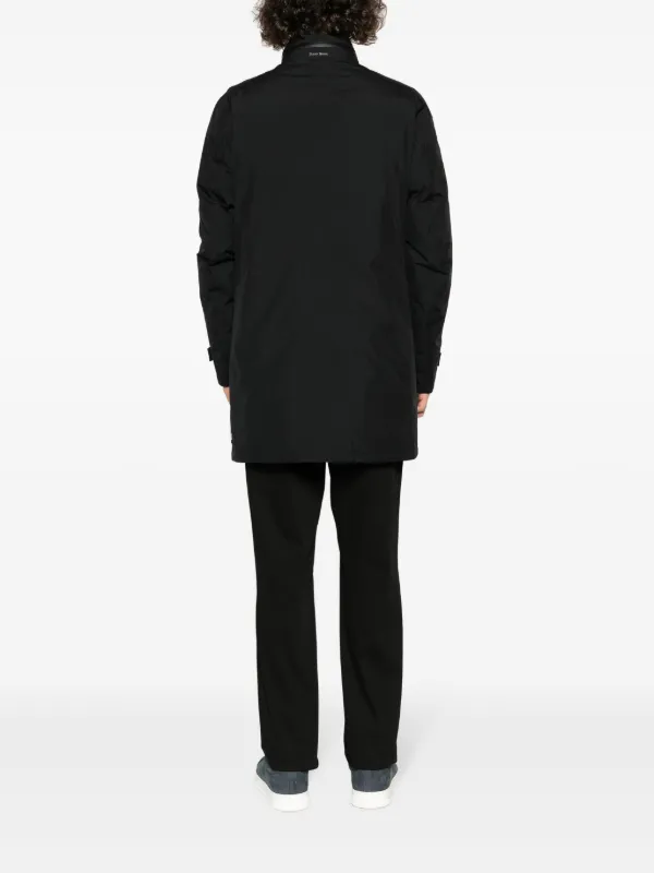 【送料&関税込】Herno Parka Herno Laminar high-neck Parka | Black | FARFETCH