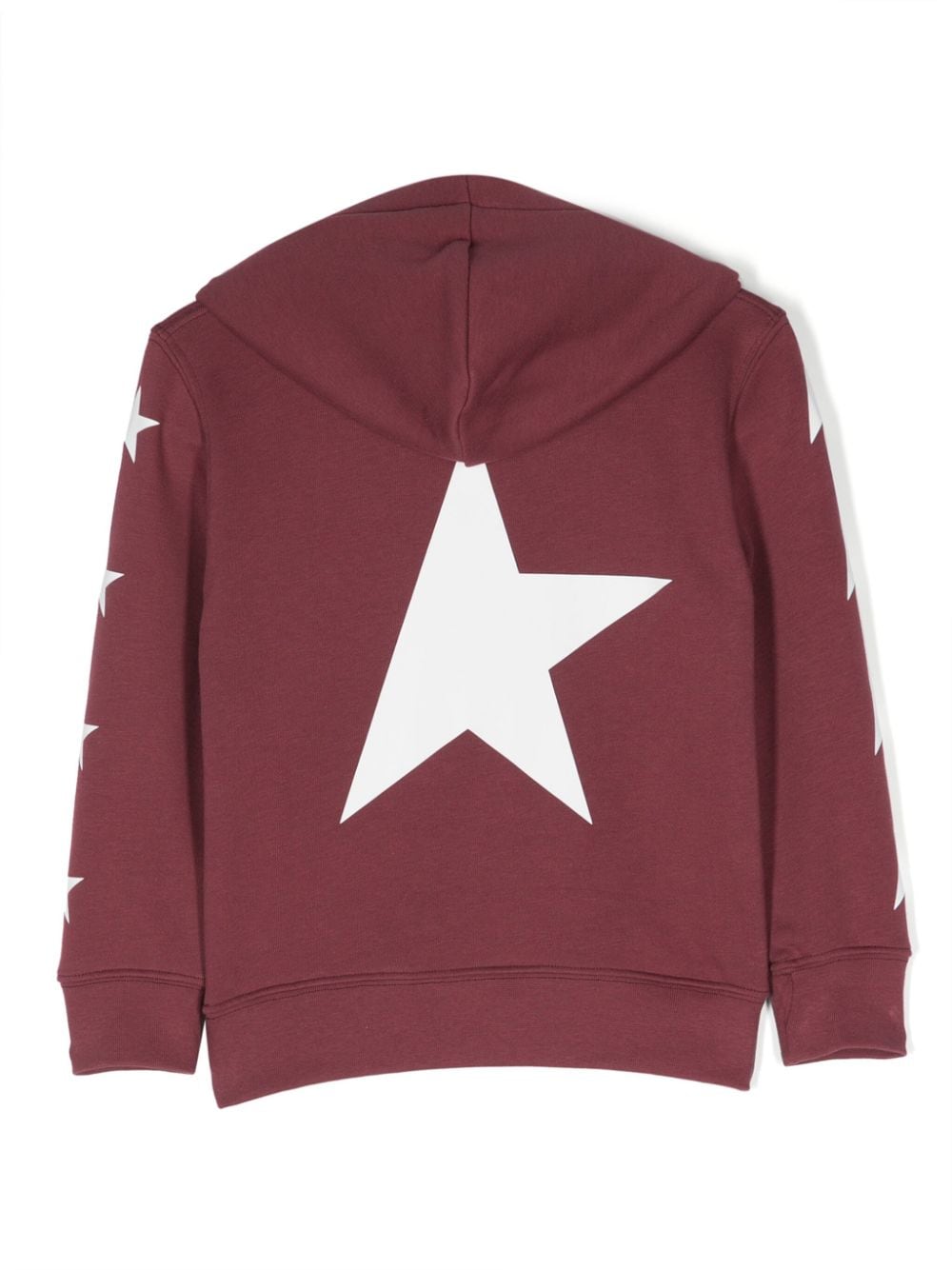 Golden Goose Kids Hoodie met sterrenprint - Rood