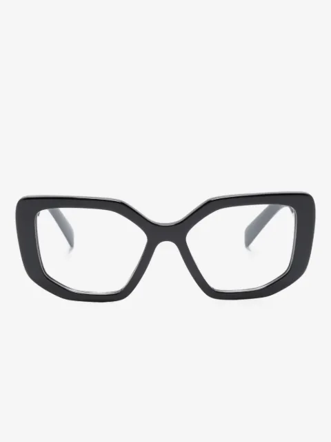 Prada Eyewear Brille mit geometrischem Gestell